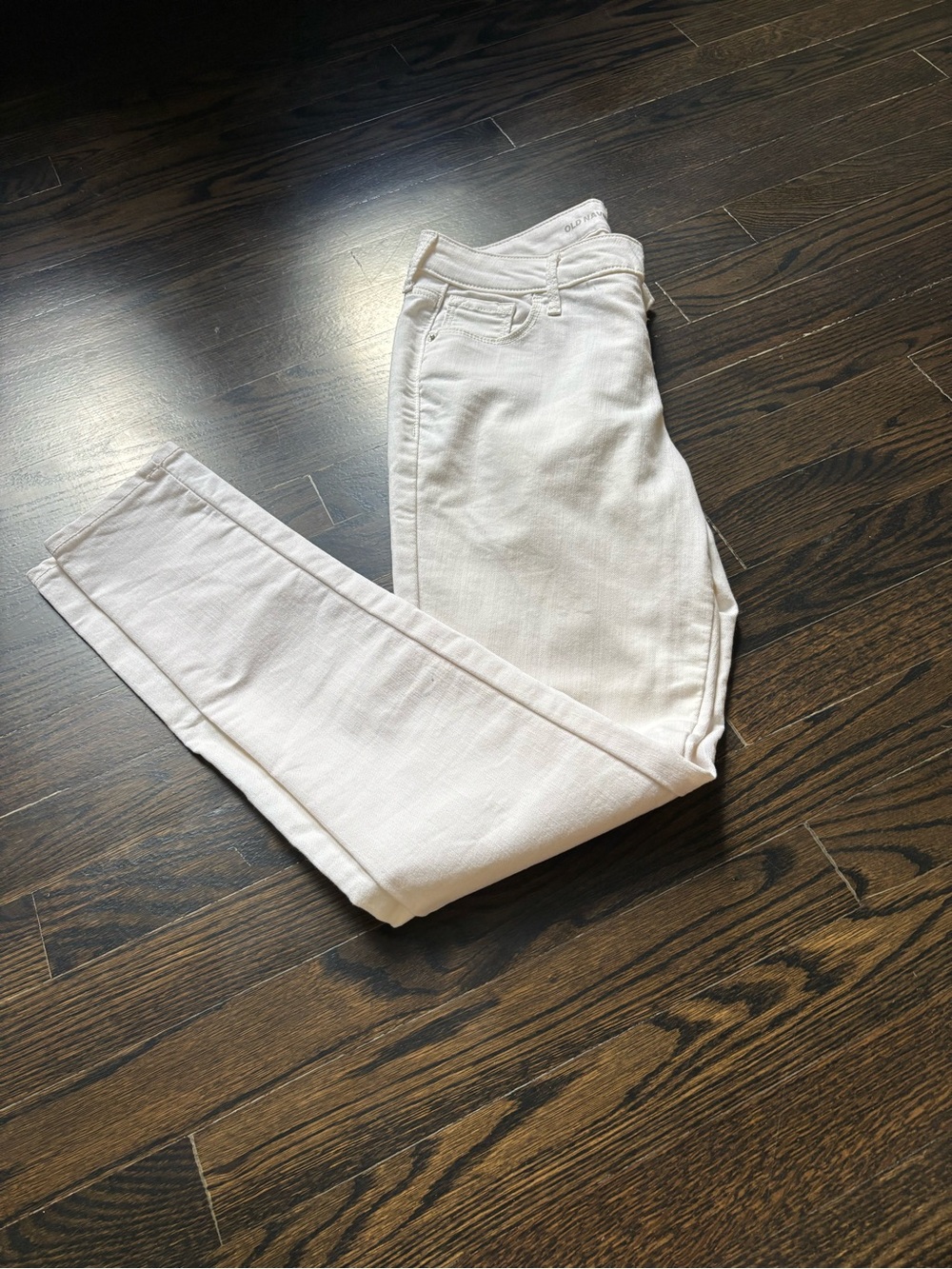 Old Navy White Skinny Jeans